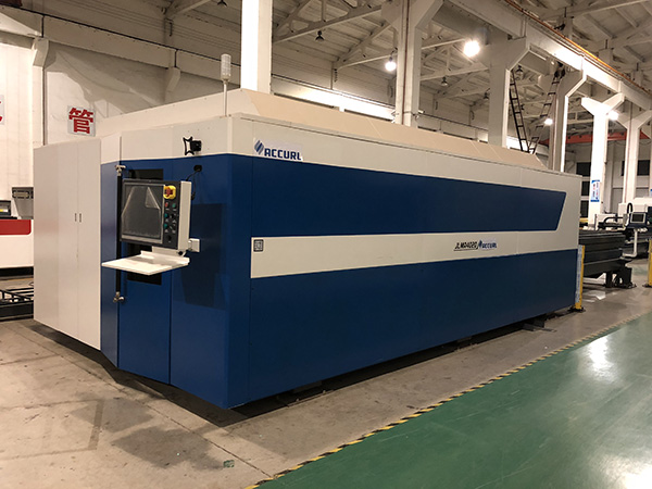 دستگاه برش لیزری فیبر لیزری و ورق برش کامل بسته بسته