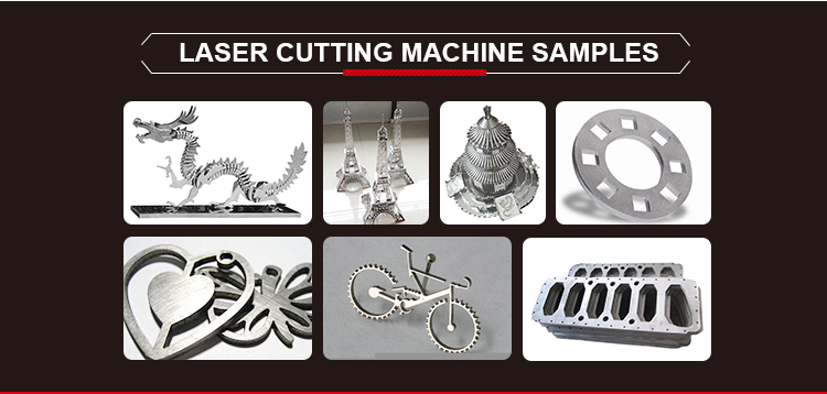 1000W 1500W 2KW 3000W 4KW cnc فولاد دستگاه برش لیزری